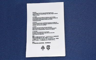 OPP胶袋上的文字和图案印刷的处理特点